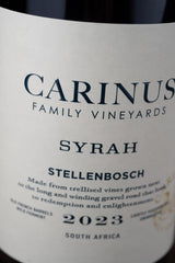 Carinus Family Syrah 2023
