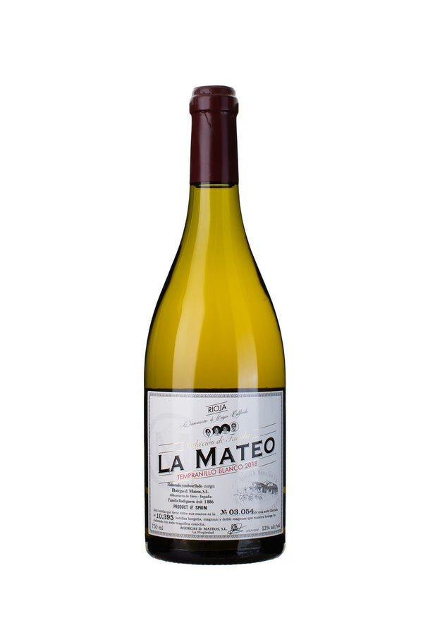 La Mateo Rioja Tempranillo Blanco 2020